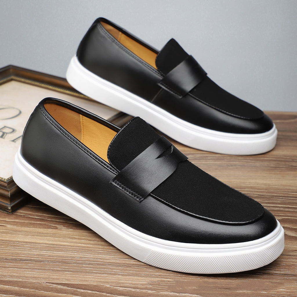 Men's Slip-on Casual Leather Shoes High-grade