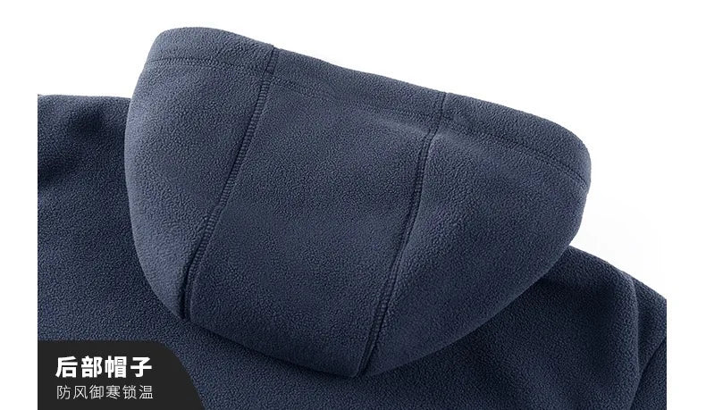 Winter New Fashion Trend Retro Sports Thick Warm Lamb Wool Jacket Men's Casual Loose Comfortable High-Quality Plus Size Jacket