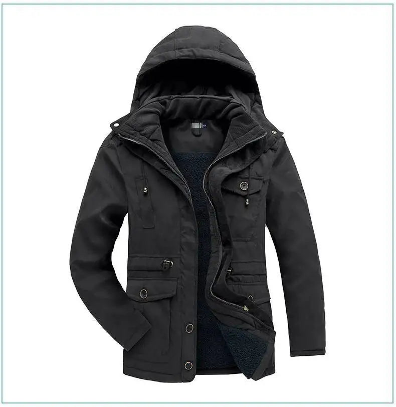 Men's Thickened Warm Winter Jacket