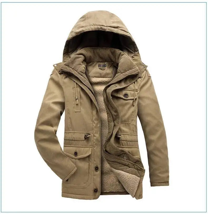 Men's Thickened Warm Winter Jacket