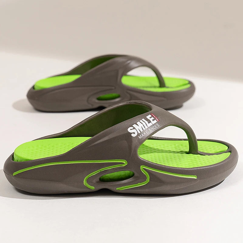 Massage Flip Flops for Men  Breathable Beach Sandals