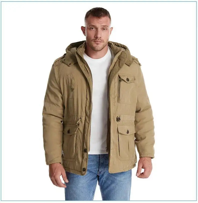 Men's Thickened Warm Winter Jacket