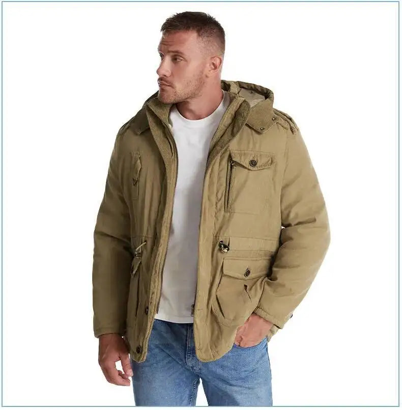 Men's Thickened Warm Winter Jacket
