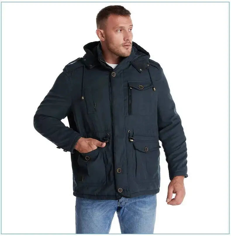 Men's Thickened Warm Winter Jacket