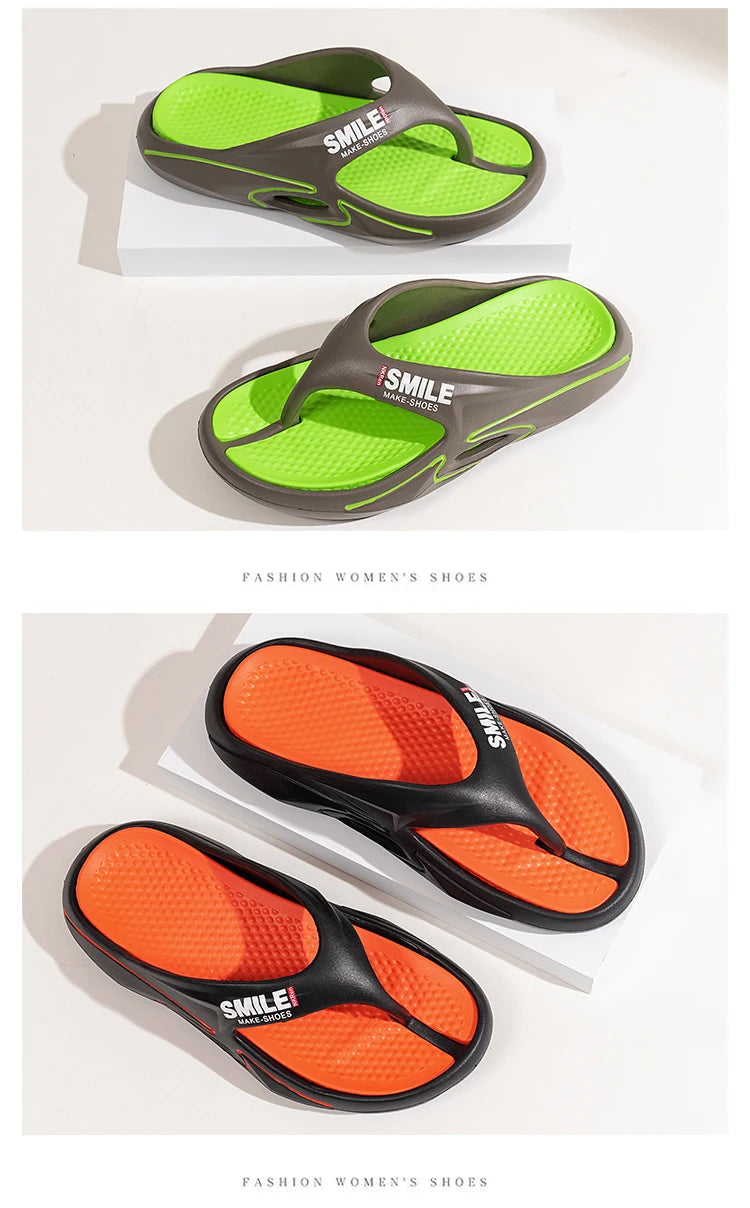 Massage Flip Flops for Men  Breathable Beach Sandals