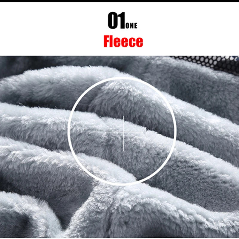 Men's Camouflage Thicken Hooded Coat