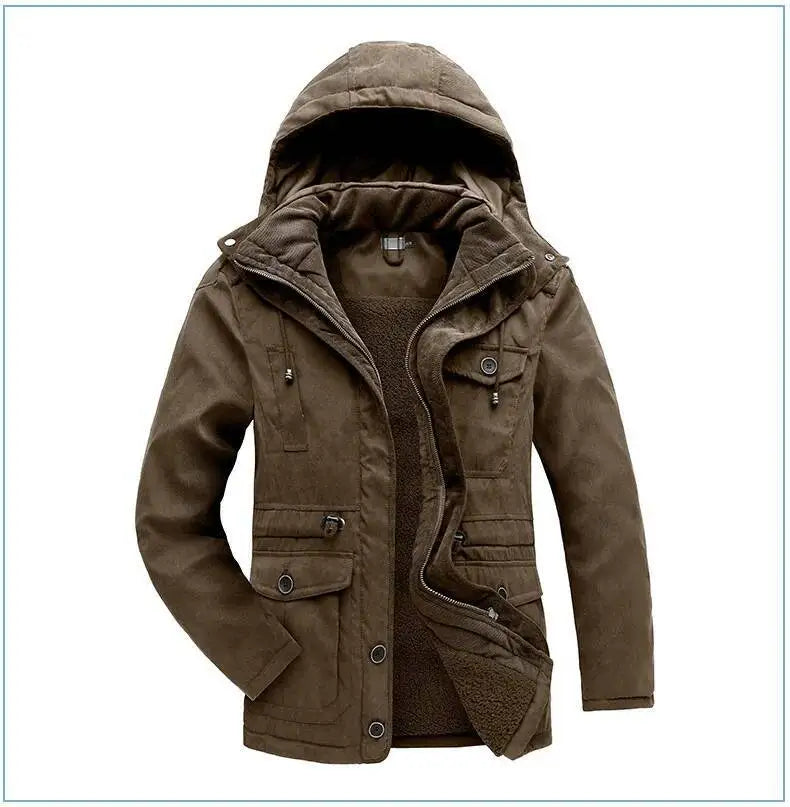 Men's Thickened Warm Winter Jacket