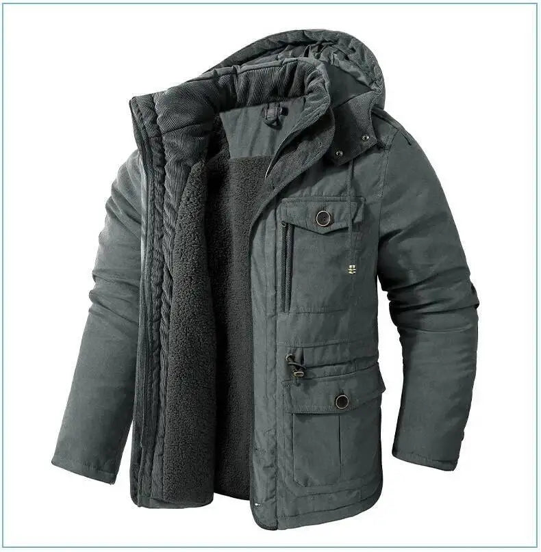 Men's Thickened Warm Winter Jacket