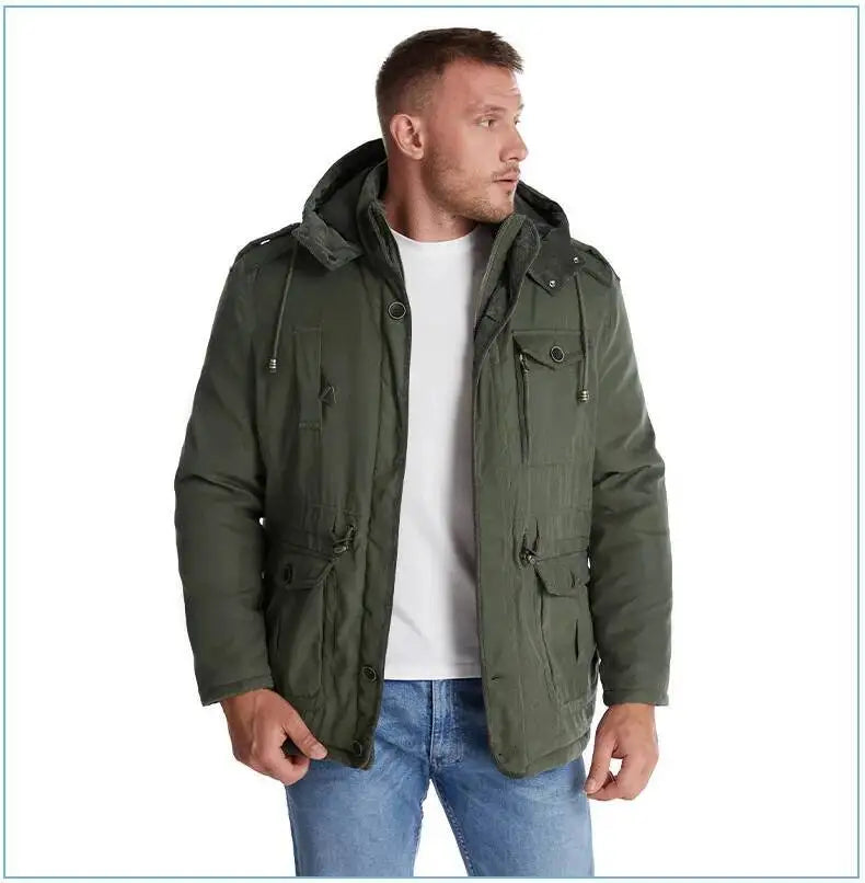 Men's Thickened Warm Winter Jacket