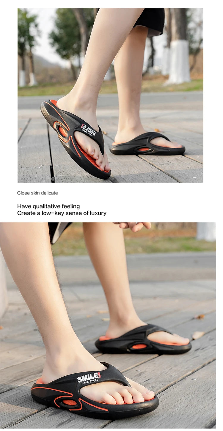 Massage Flip Flops for Men  Breathable Beach Sandals