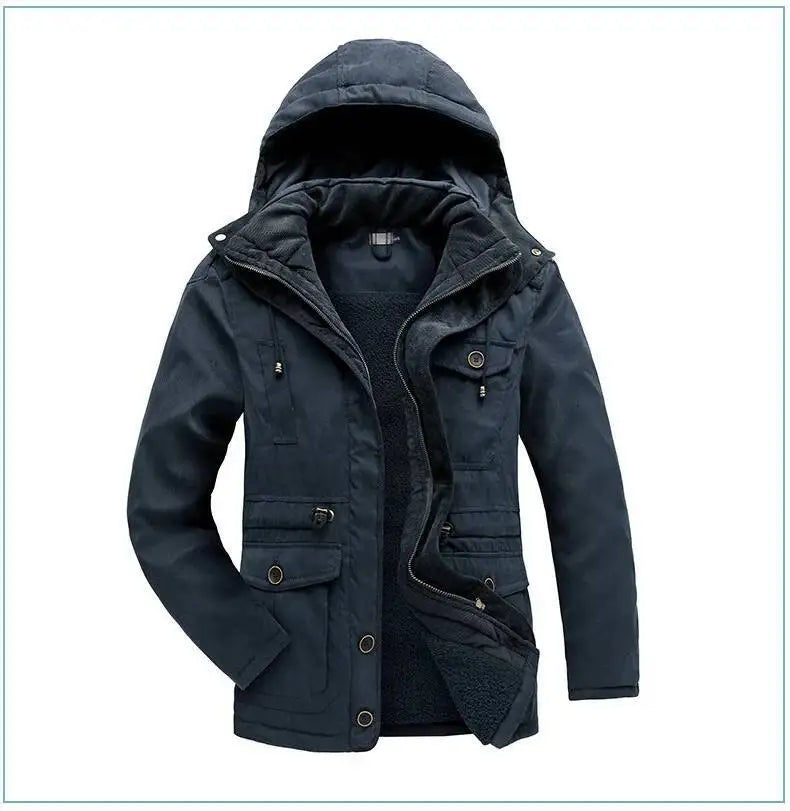 Men's Thickened Warm Winter Jacket