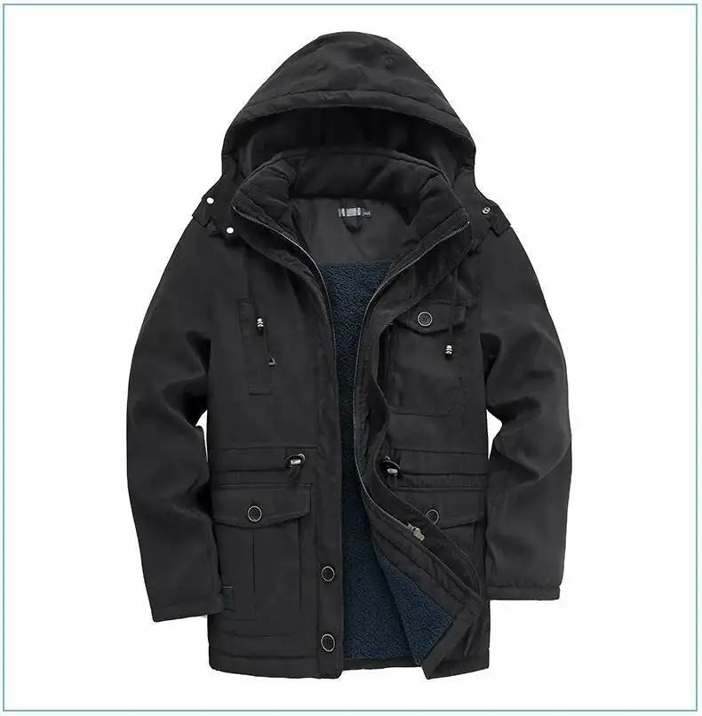 Men's Thickened Warm Winter Jacket