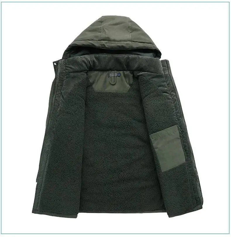 Men's Thickened Warm Winter Jacket