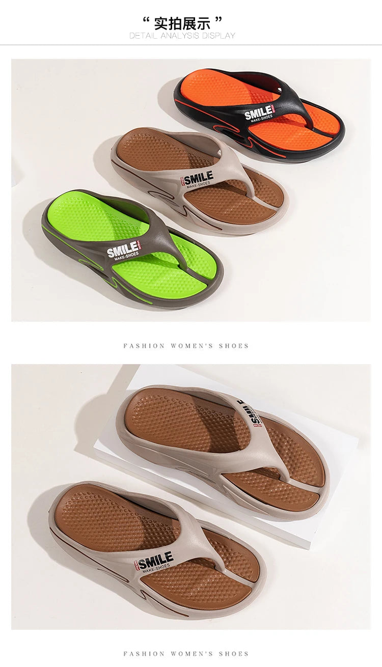 Massage Flip Flops for Men  Breathable Beach Sandals
