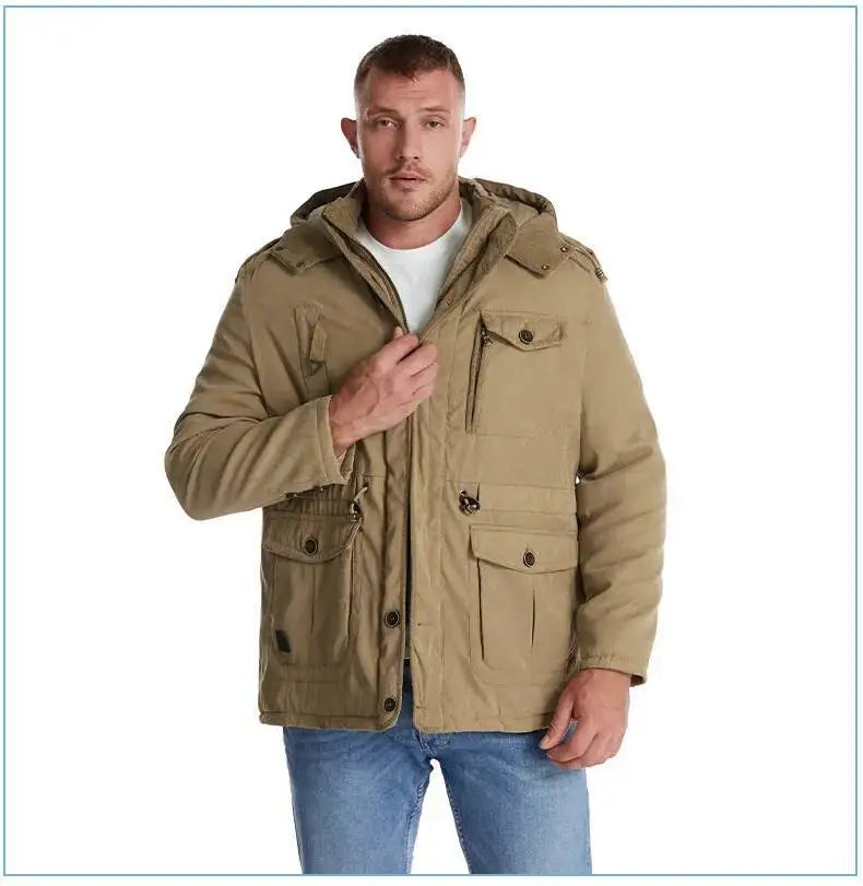 Men's Thickened Warm Winter Jacket