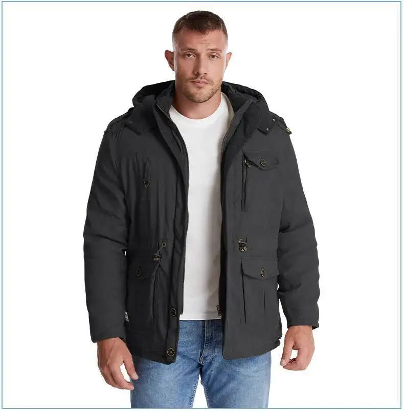 Men's Thickened Warm Winter Jacket