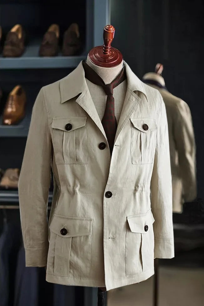 Men Turn Down Collar Coats & Full Sleeve Jackets