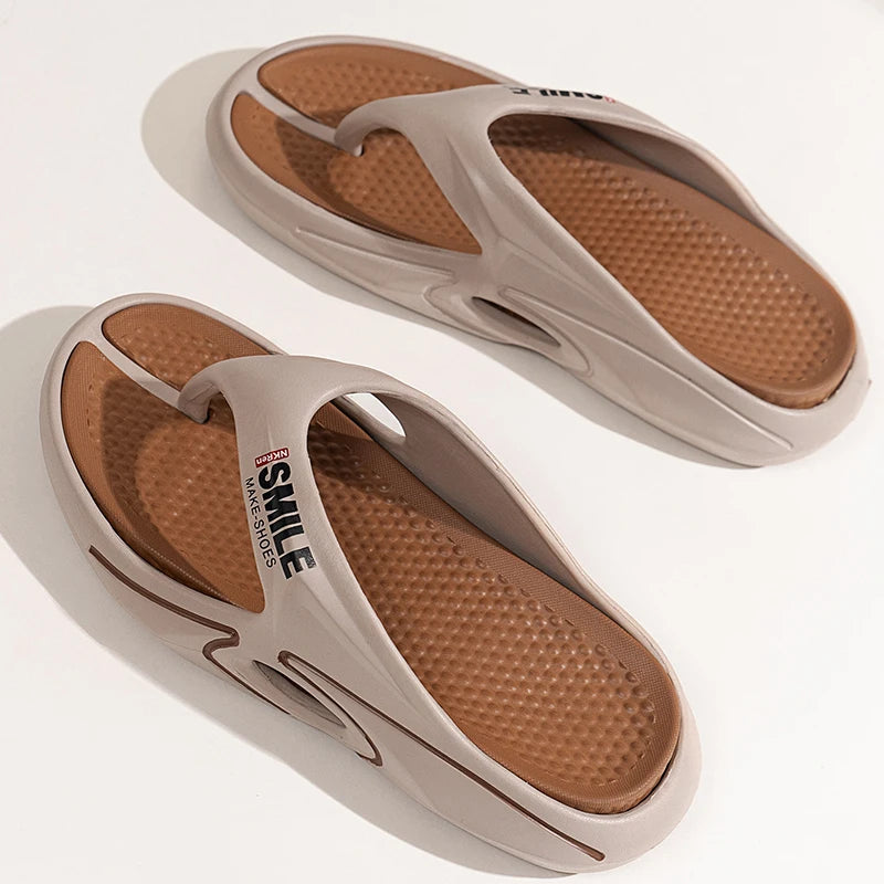 Massage Flip Flops for Men  Breathable Beach Sandals