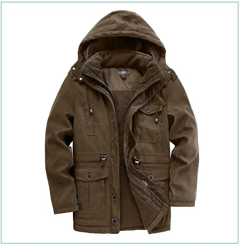 Men's Thickened Warm Winter Jacket