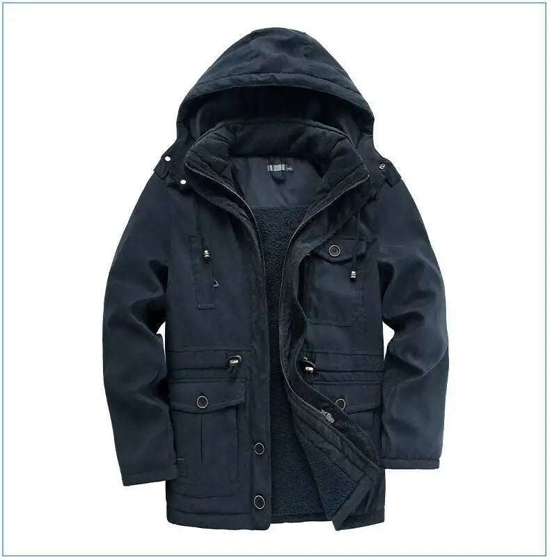 Men's Thickened Warm Winter Jacket
