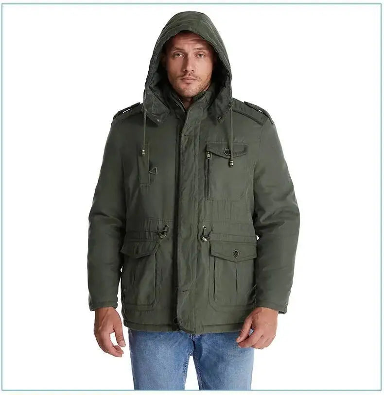Men's Thickened Warm Winter Jacket
