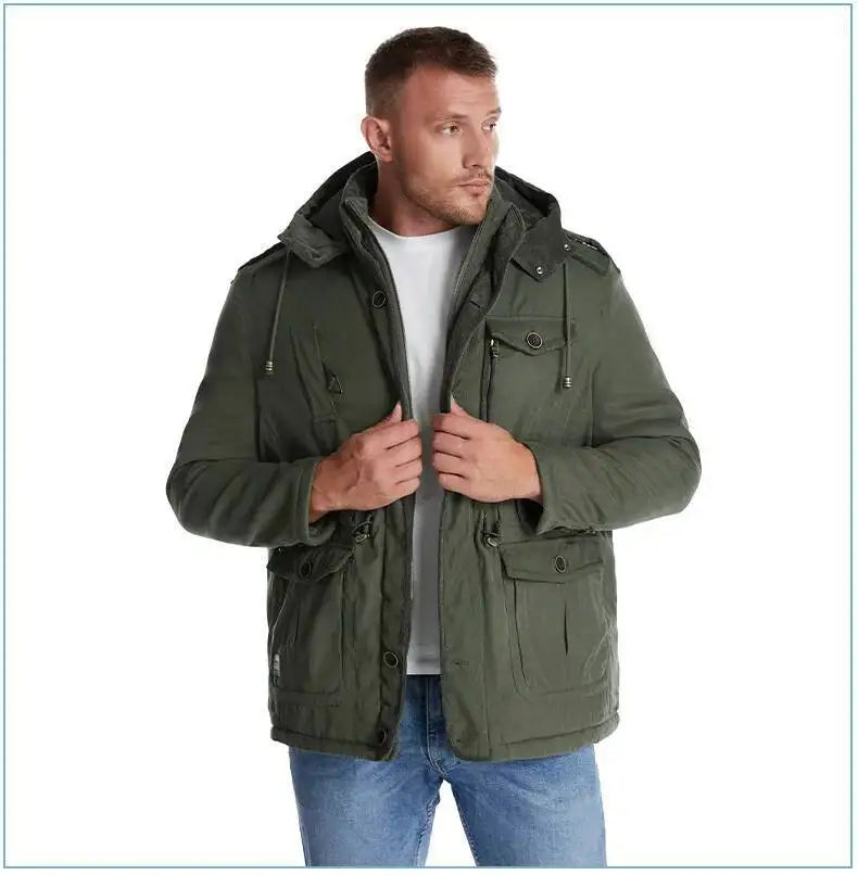 Men's Thickened Warm Winter Jacket