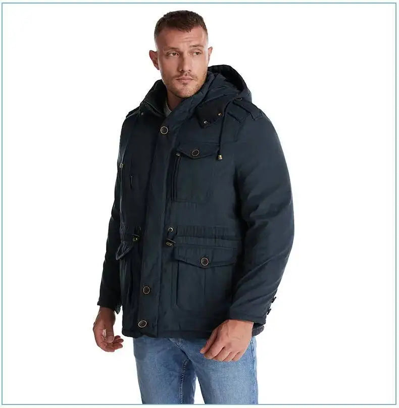 Men's Thickened Warm Winter Jacket