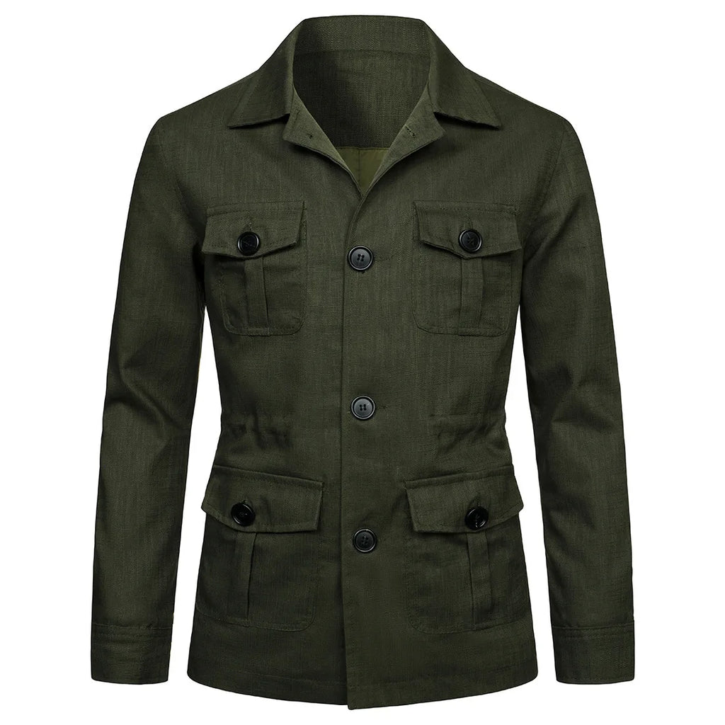 Men Turn Down Collar Coats & Full Sleeve Jackets